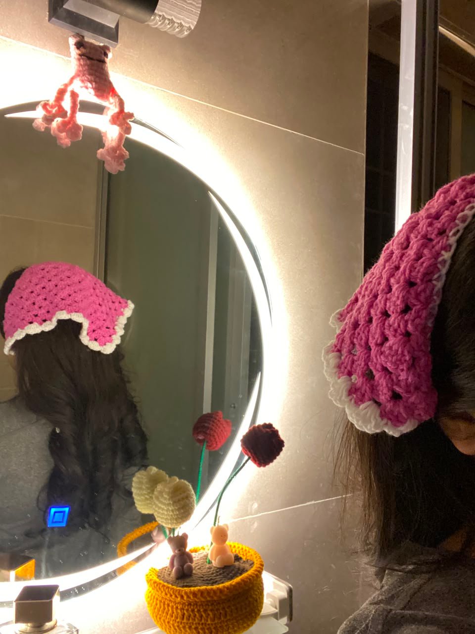 Handmade crochet creation